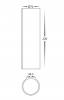 Valec 2x5w Flush Up & Down Plaster Wall Light